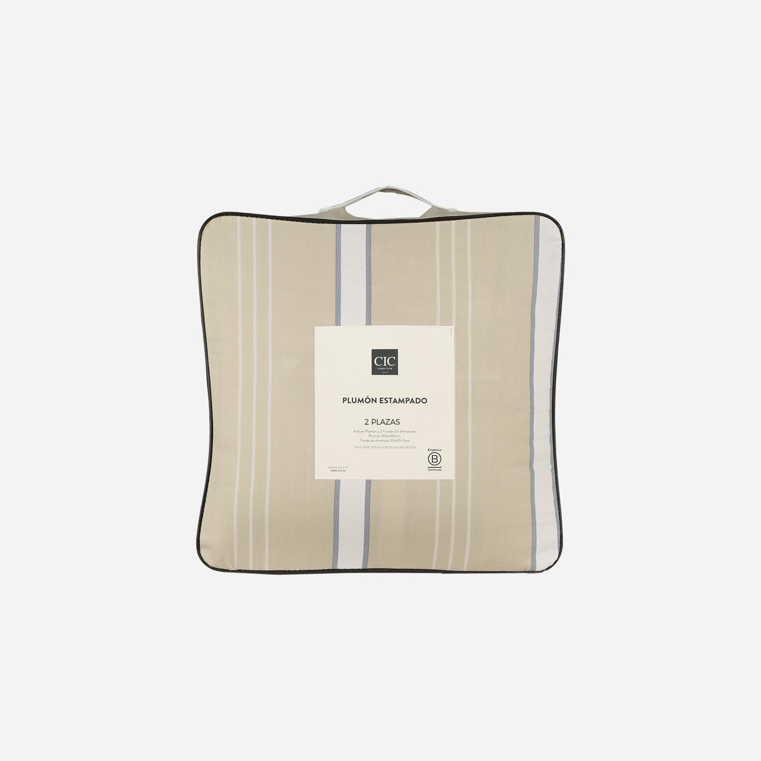 Plum&oacute;n 2 Plazas Polycotton Rioja