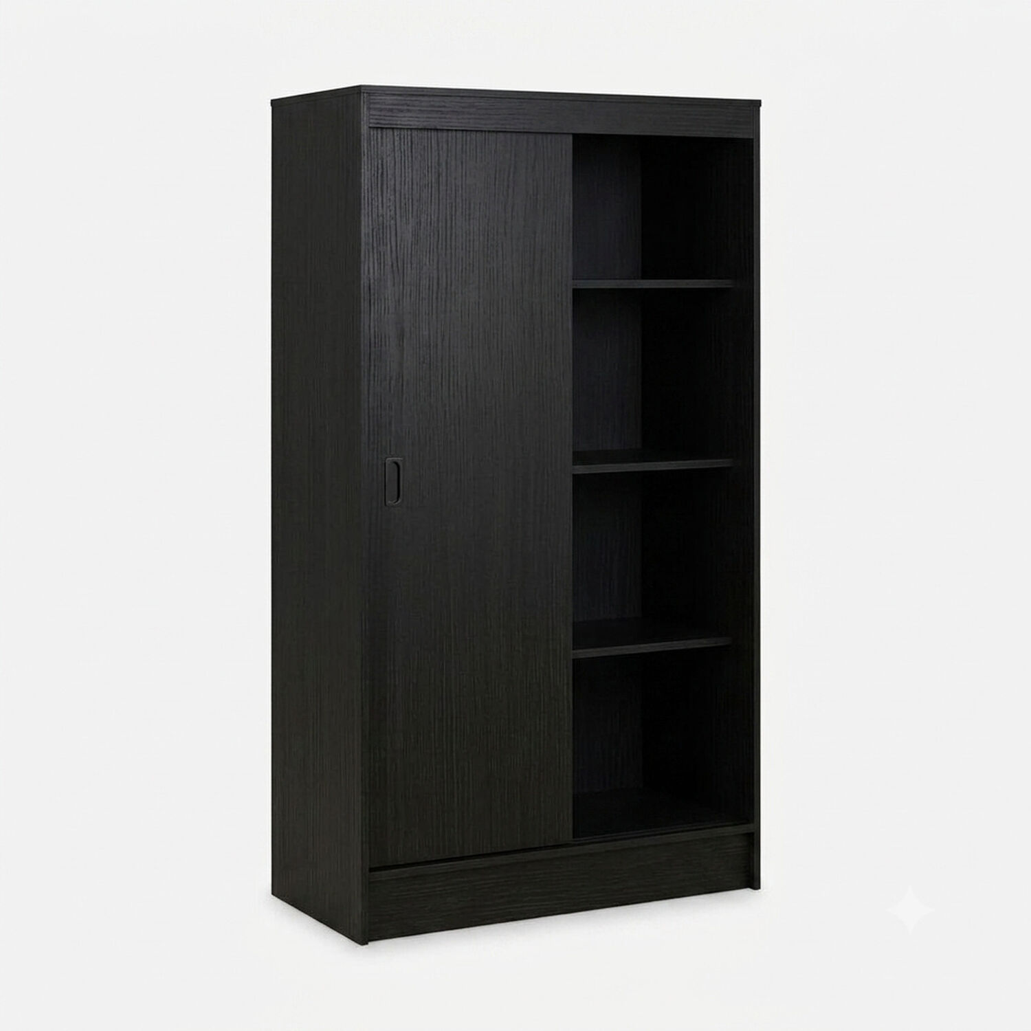 Cl&oacute;set Caburgua Dos Puertas Correderas Black