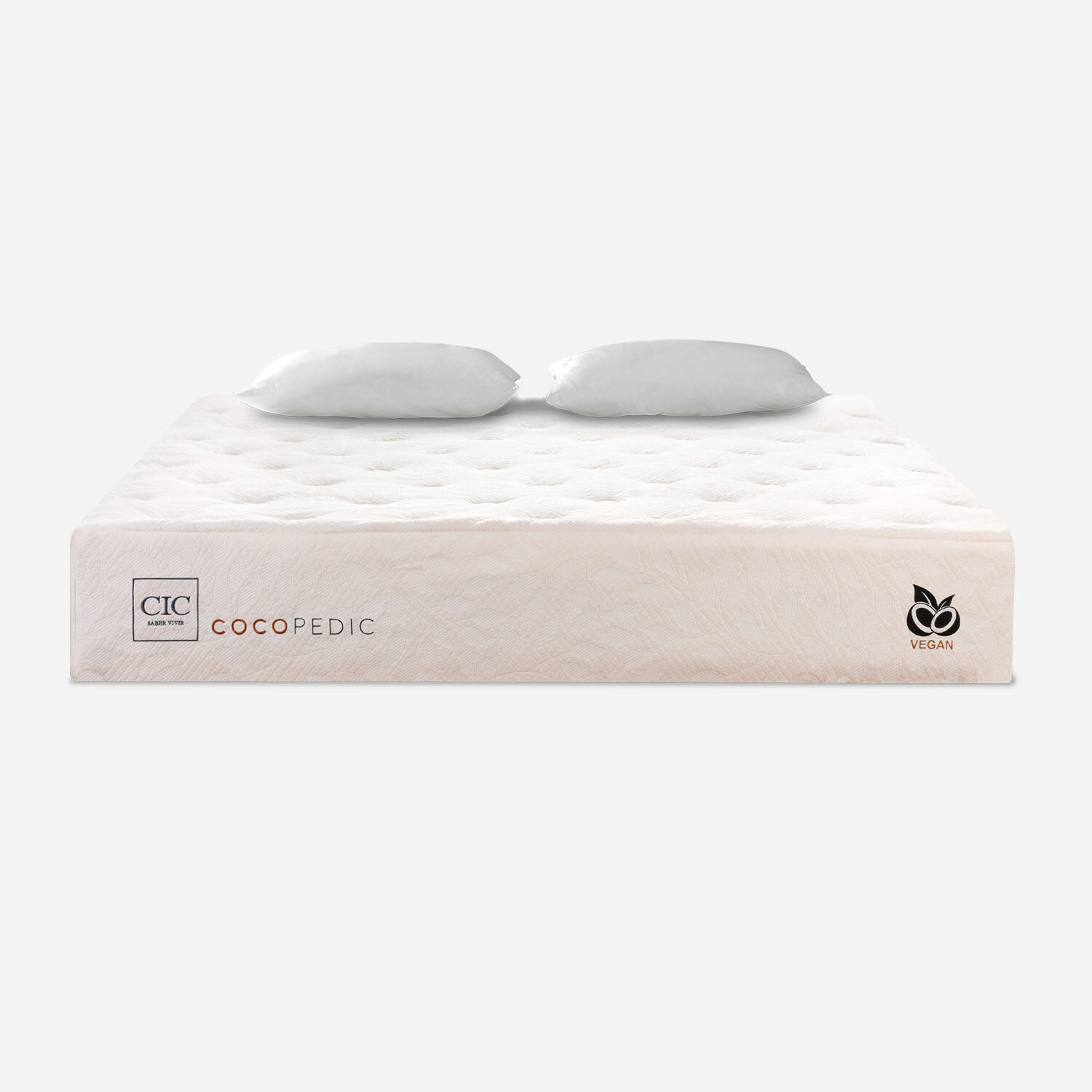 Colch&oacute;n 2 Plazas Cocopedic 150x200 + Almohadas Viscoel&aacute;sticas