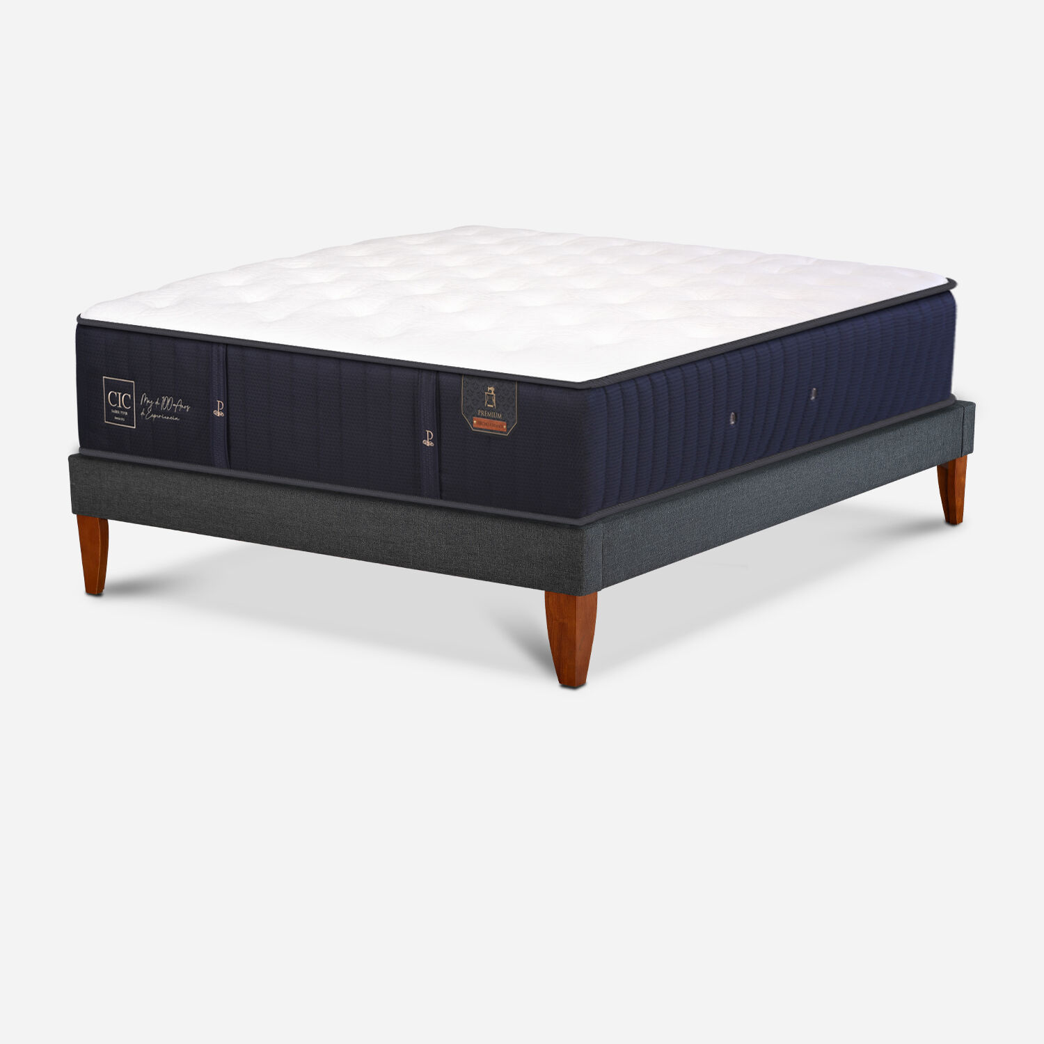 Cama Europea Box 2 Plazas Premium