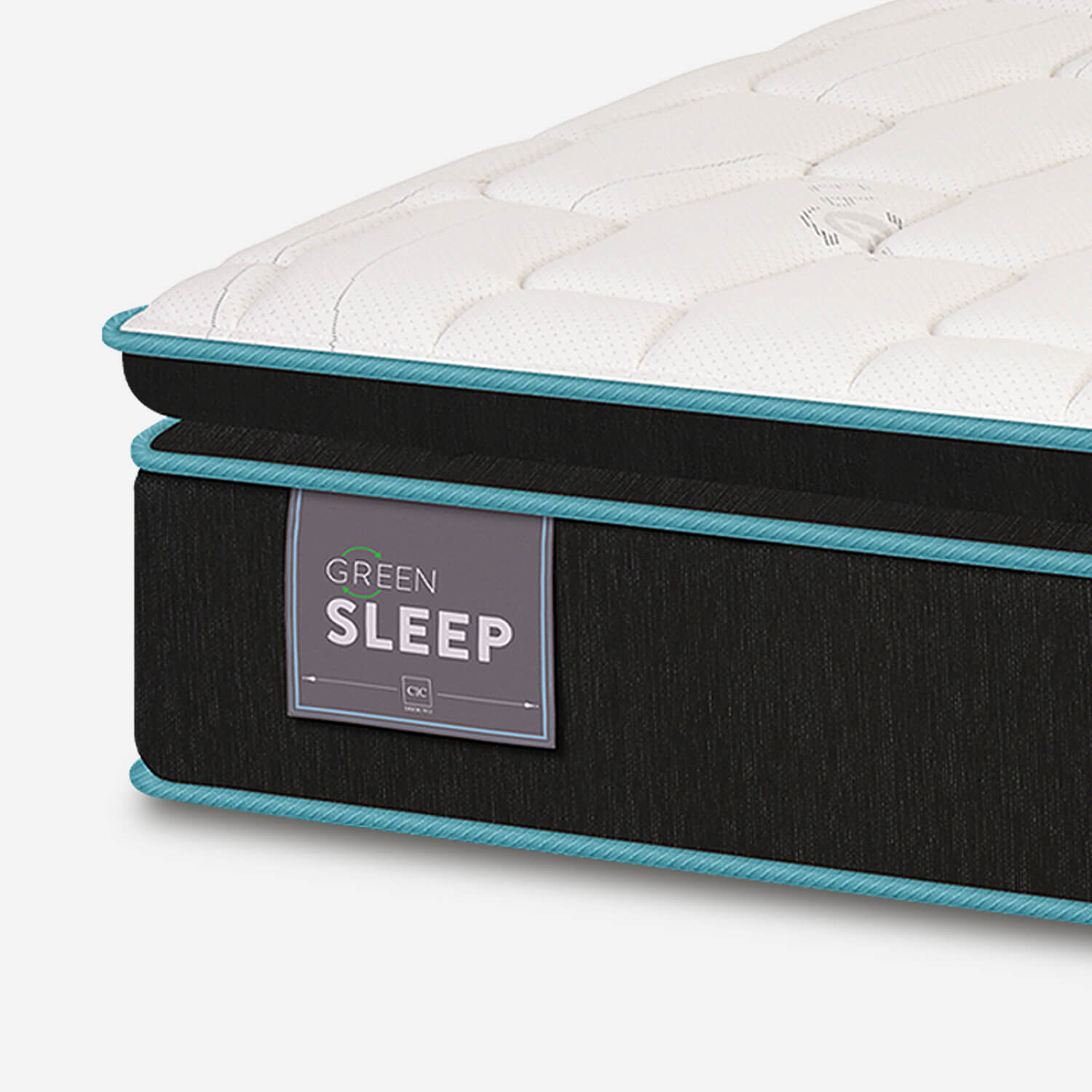 Colch&oacute;n 2 Plazas Green Sleep 150x200 + Cubrecolch&oacute;n