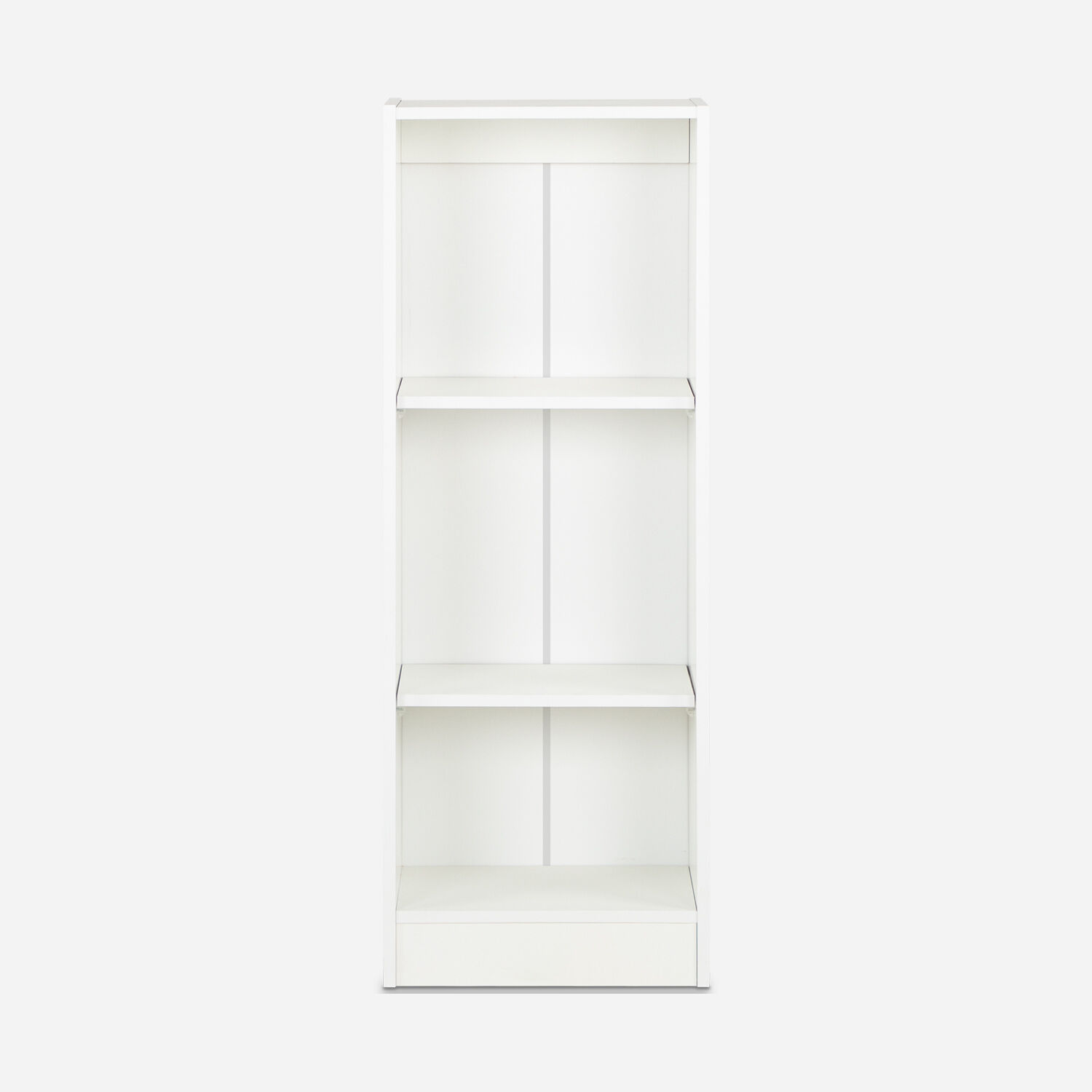Librero 2 Repisas Moscú Blanco 40x112