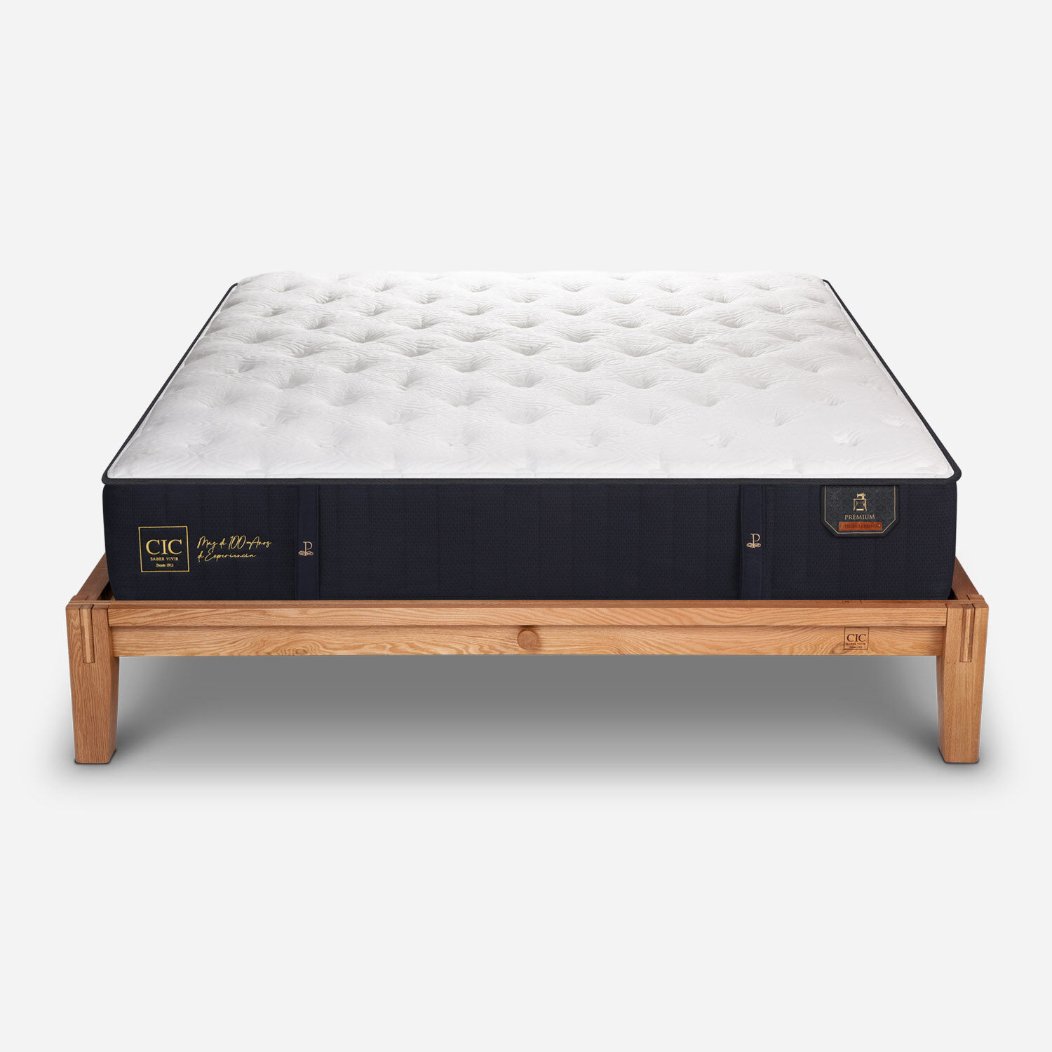 Cama Oak 2 Plazas Premium