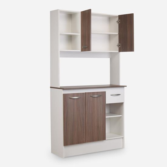 Mueble de Cocina 4 Puertas 1 Cajón Sofía 90x180x39 Cm