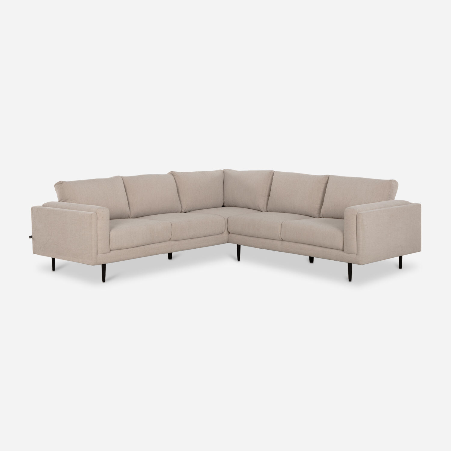 Sofá Seccional Esquinero Beige María Repreve
