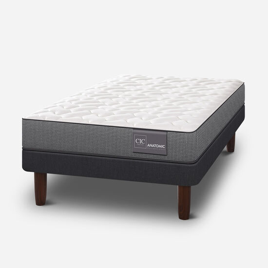 Cama Europea 1.5 Plazas Anatomic