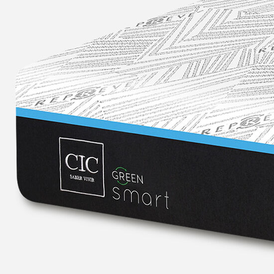 Colchón 2 Plazas Smart Green 150x200 + Plumón