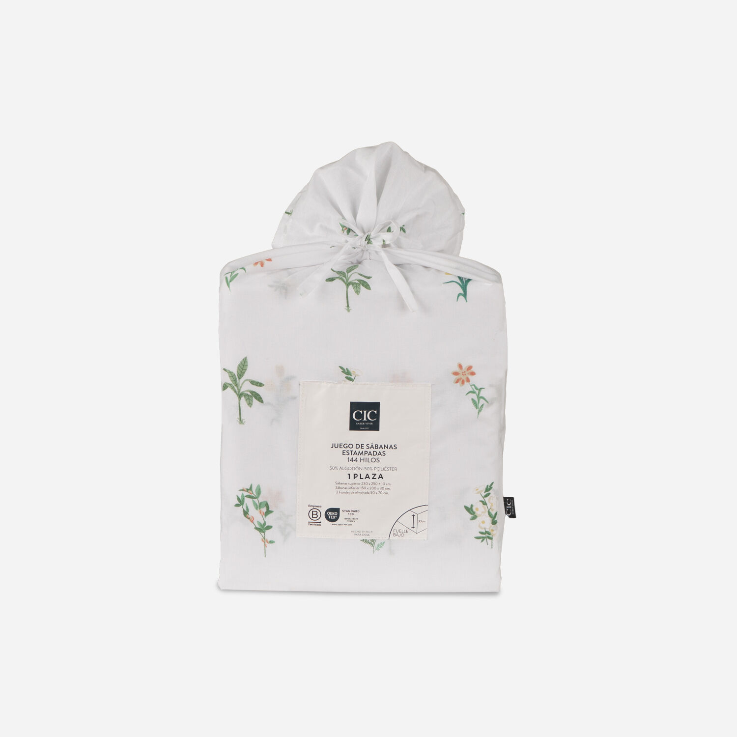 S&aacute;banas Single 144 Hilos Lisa Agustina