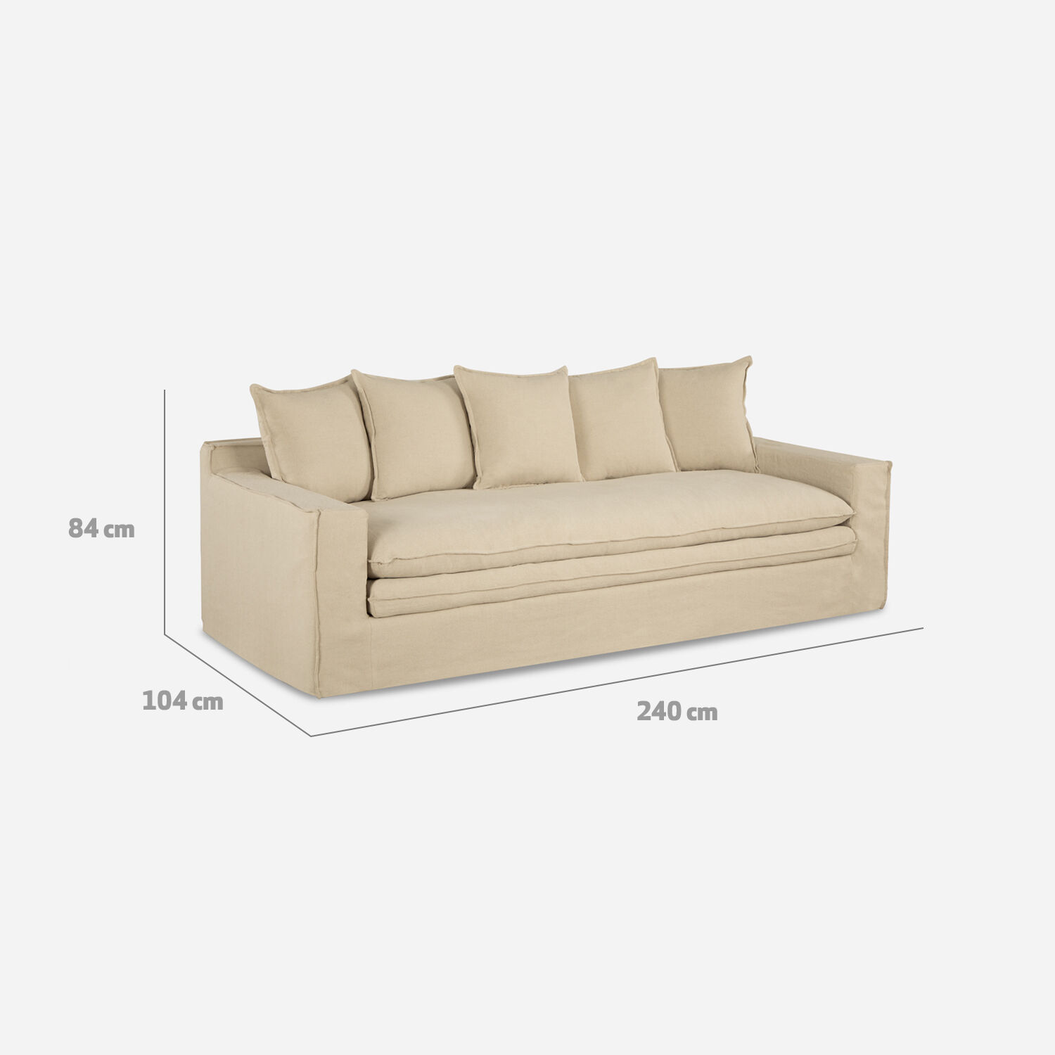 Sof&aacute; 3,5 Cuerpos Helsinki Arena