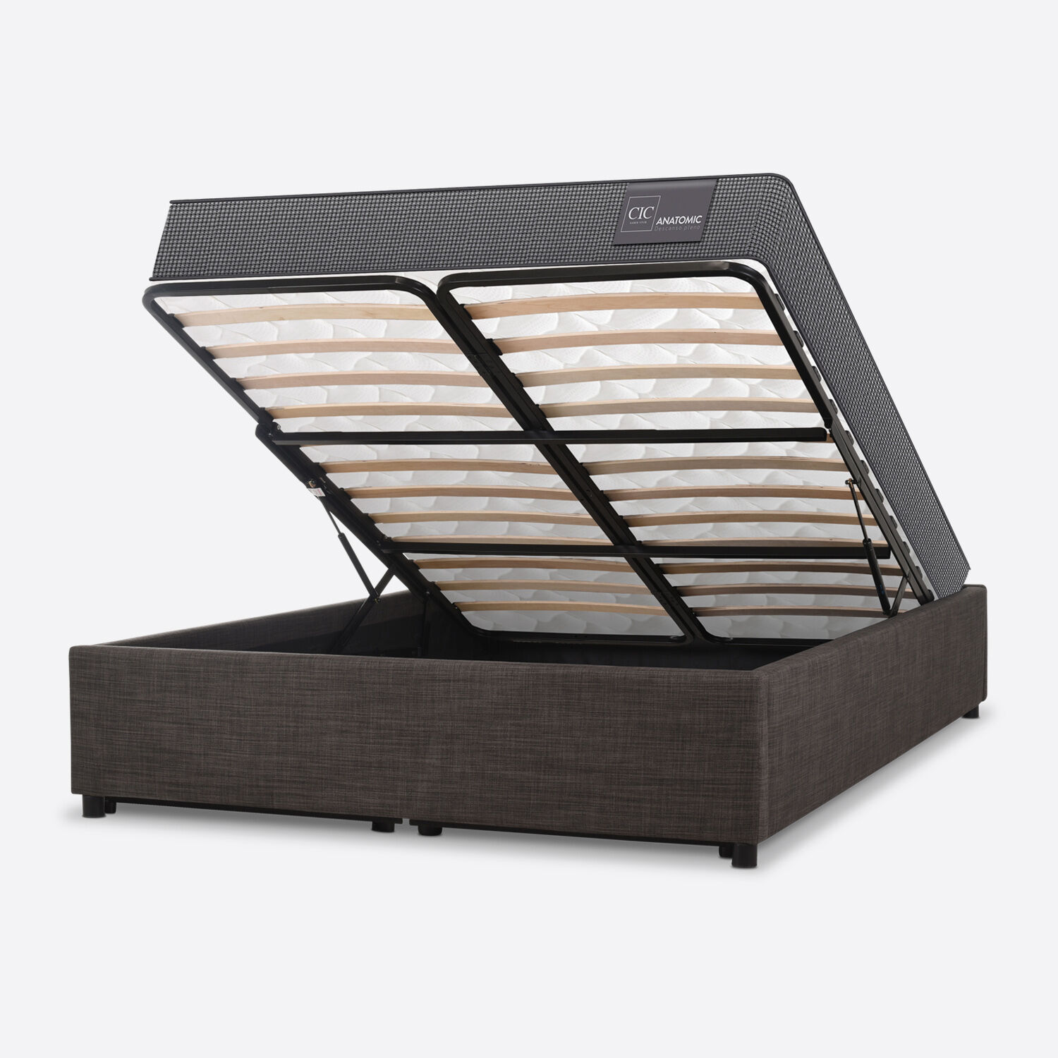 Cama Space Box 2 Plazas Anatomic