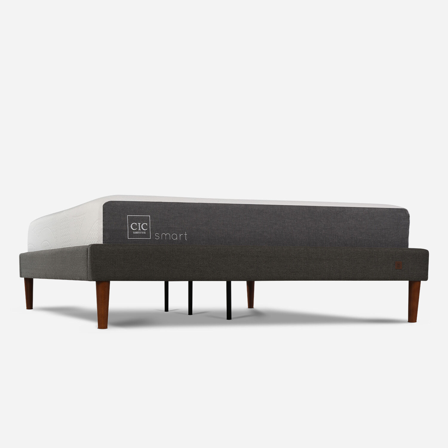 Cama Europea Curve 2 Plazas Smart 