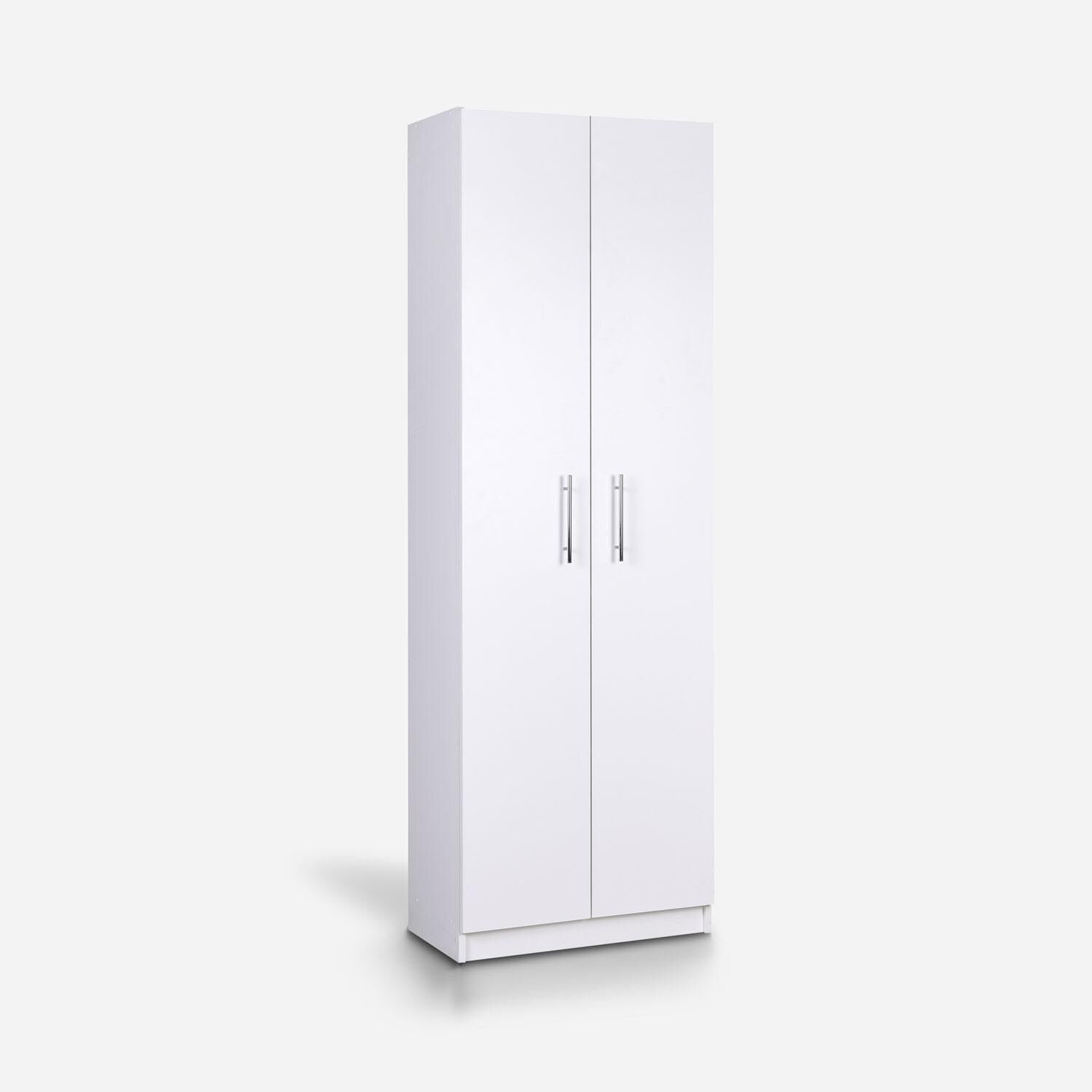 Set de Ba&ntilde;o Estante 2 Puertas 1 Repisa + Vanitorio + Organizador 2 Puertas Blanco