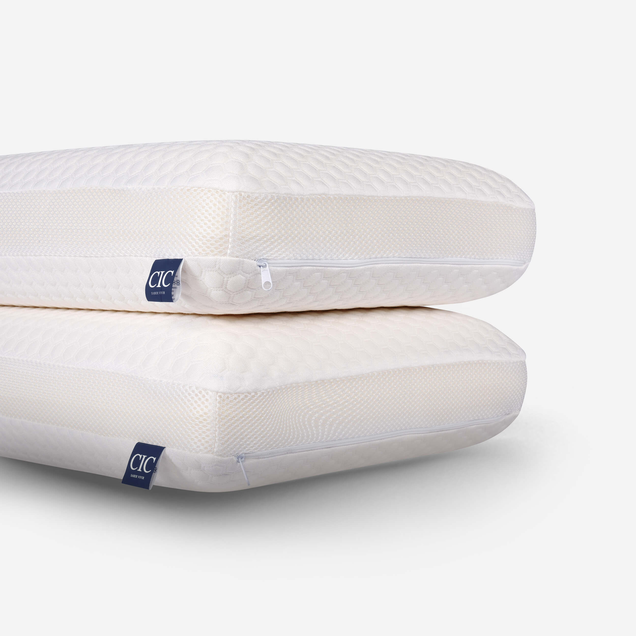 Pack 2 Almohadas King Visco Medium 90x40 cm CIC