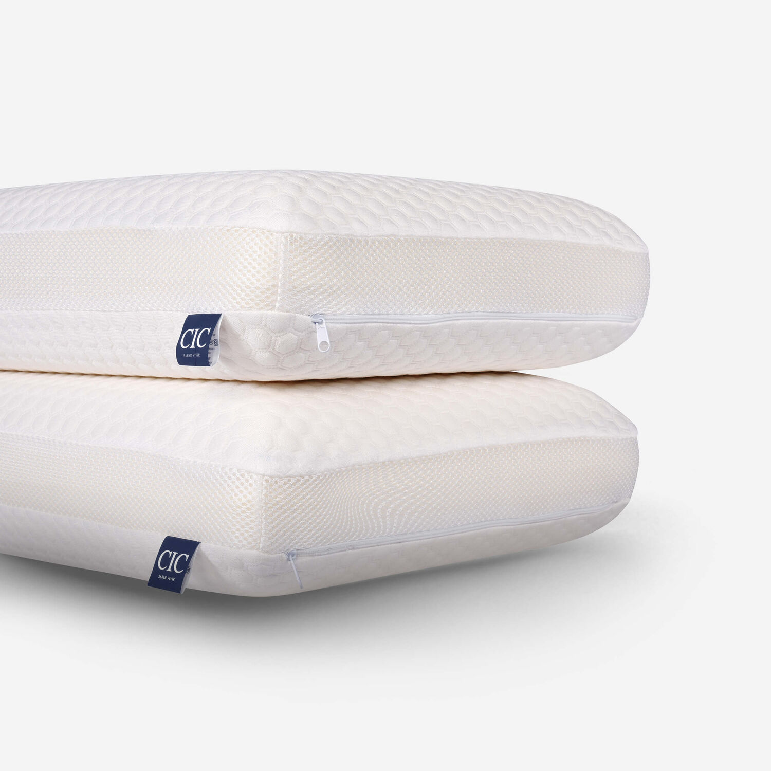 Pack 2 Almohadas King Visco Medium 90x40 cm