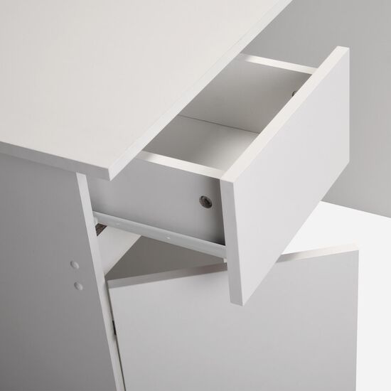 Escritorio 1 Puerta 1 Cajón New Blanco