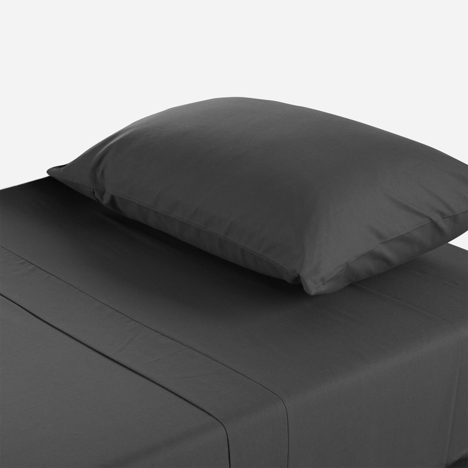 S&aacute;banas Single 144 Hilos Lisa Gris