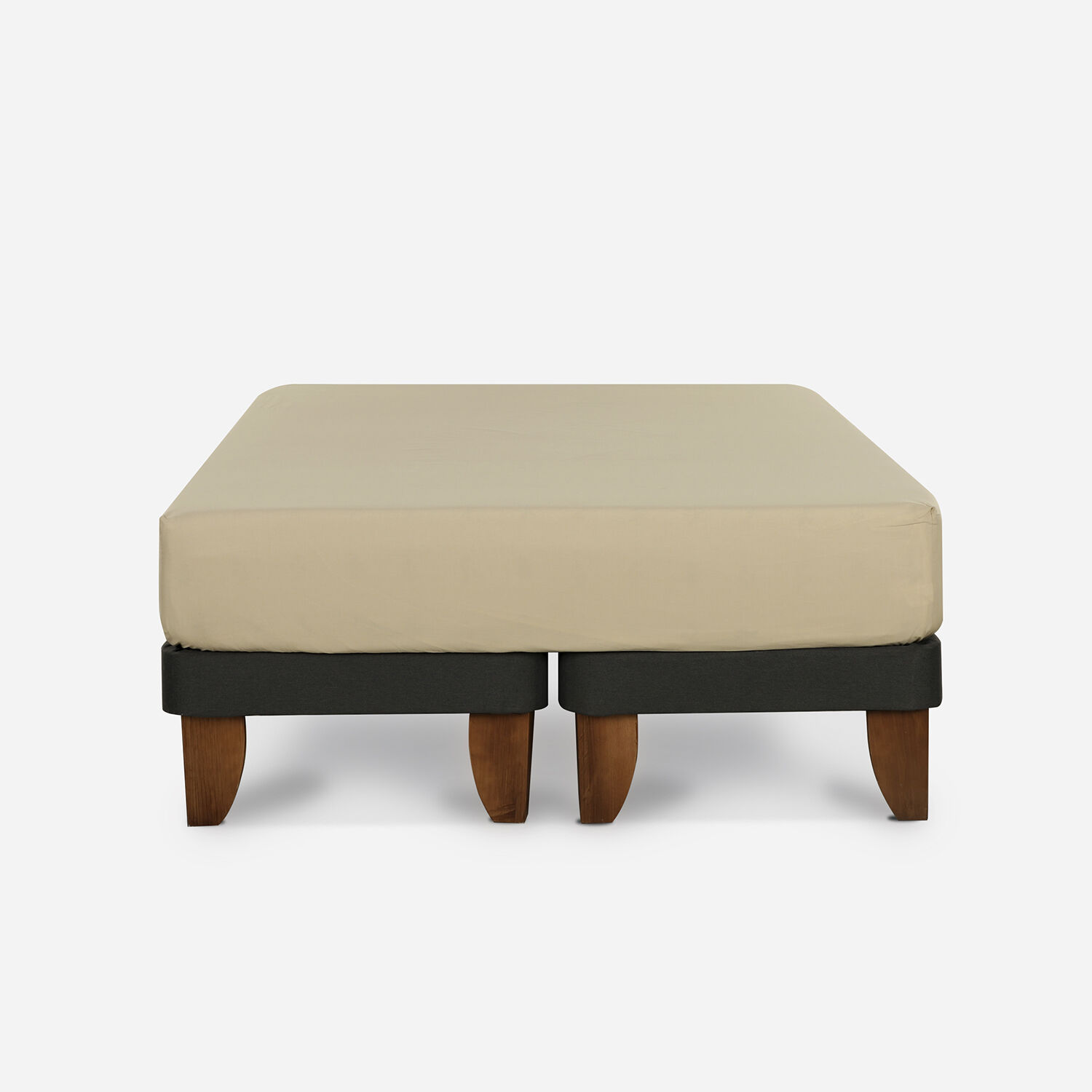 S&aacute;banas Single 220 Hilos Lisa Taupe