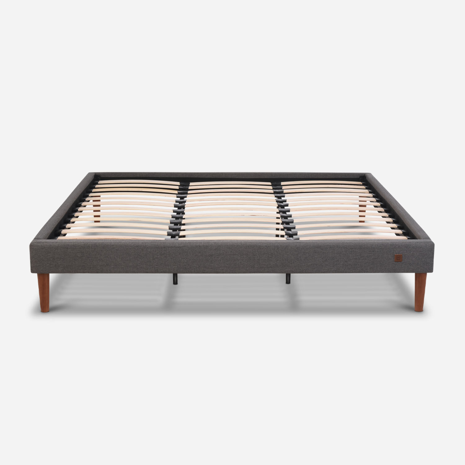 Cama Europea Curve King Alaska + Respaldo Tigris