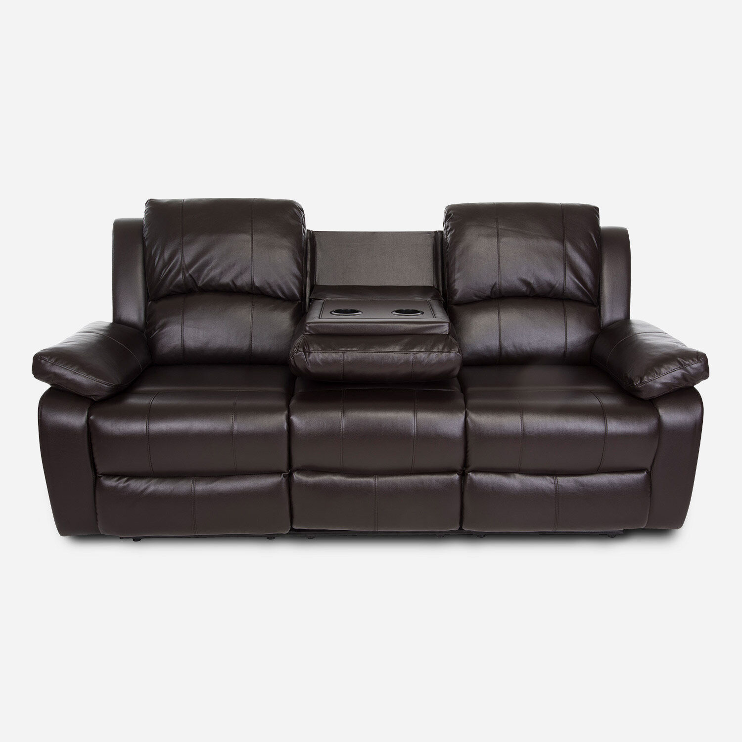 Sof&aacute; 3 Cuerpos Reclinable Andaluc&iacute;a Chocolate