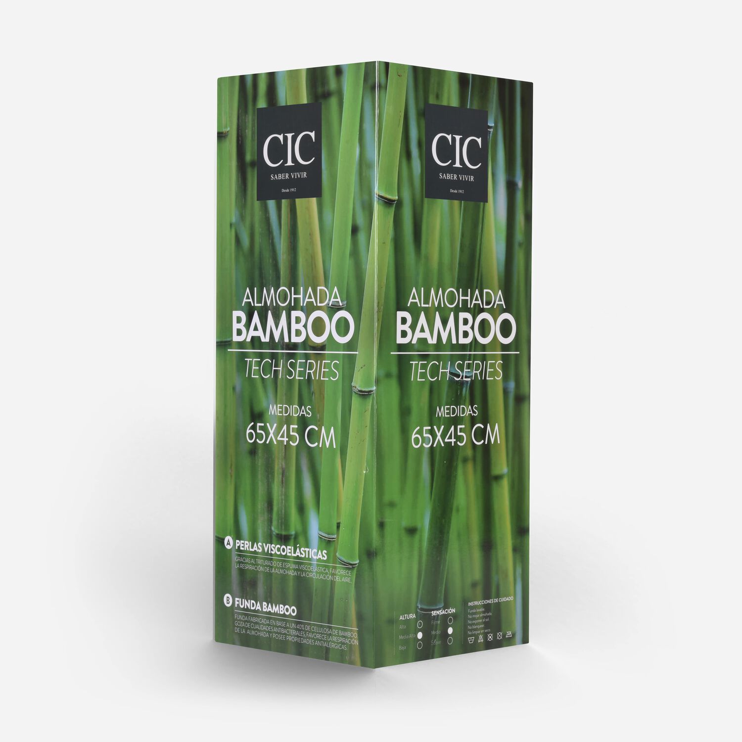 Almohada Bamboo Classic Pack 70x40 cm