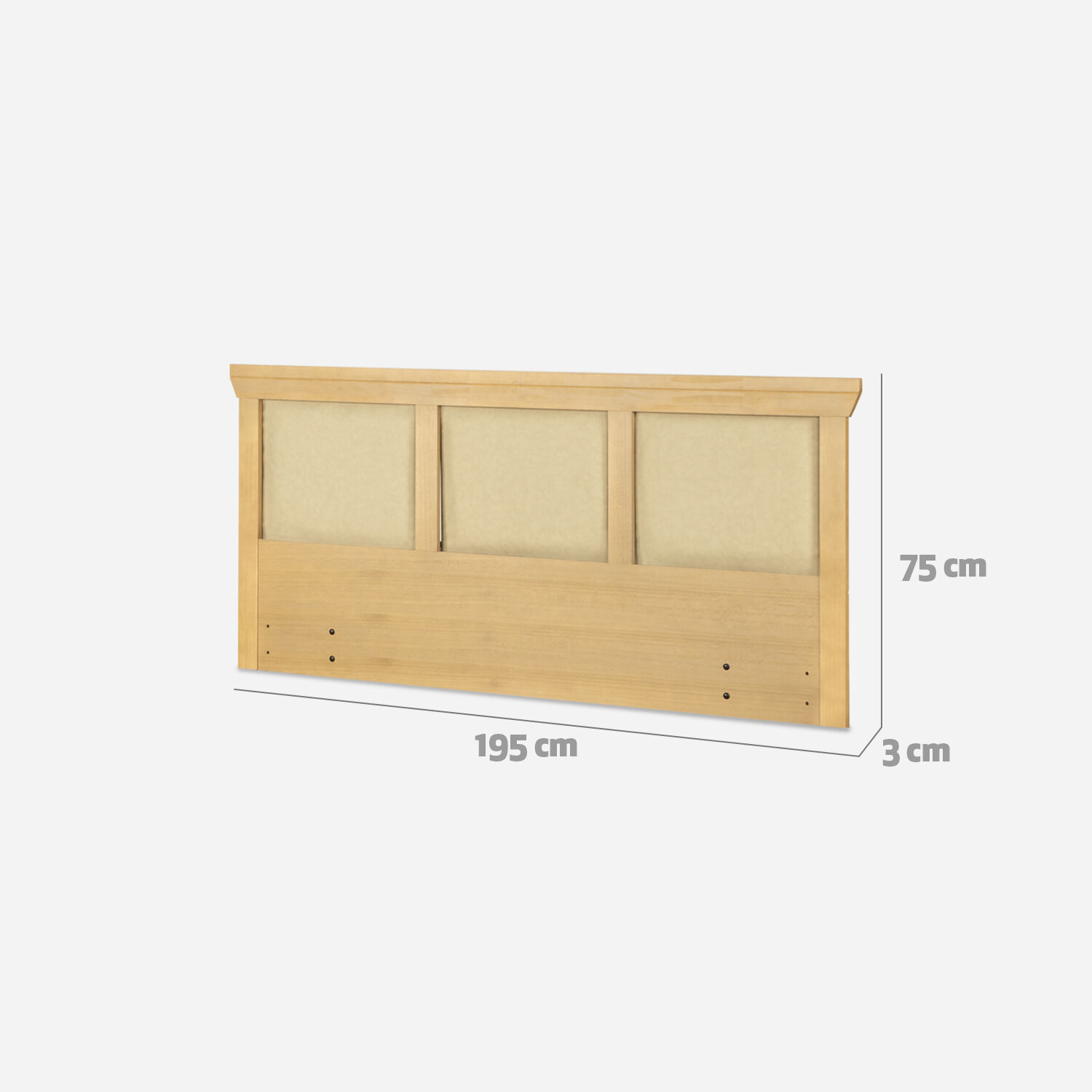 Respaldo King Torino Mostaza