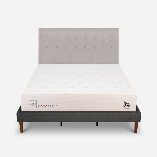 Cama Europea Curve King Cocopedic + Respaldo Tigris