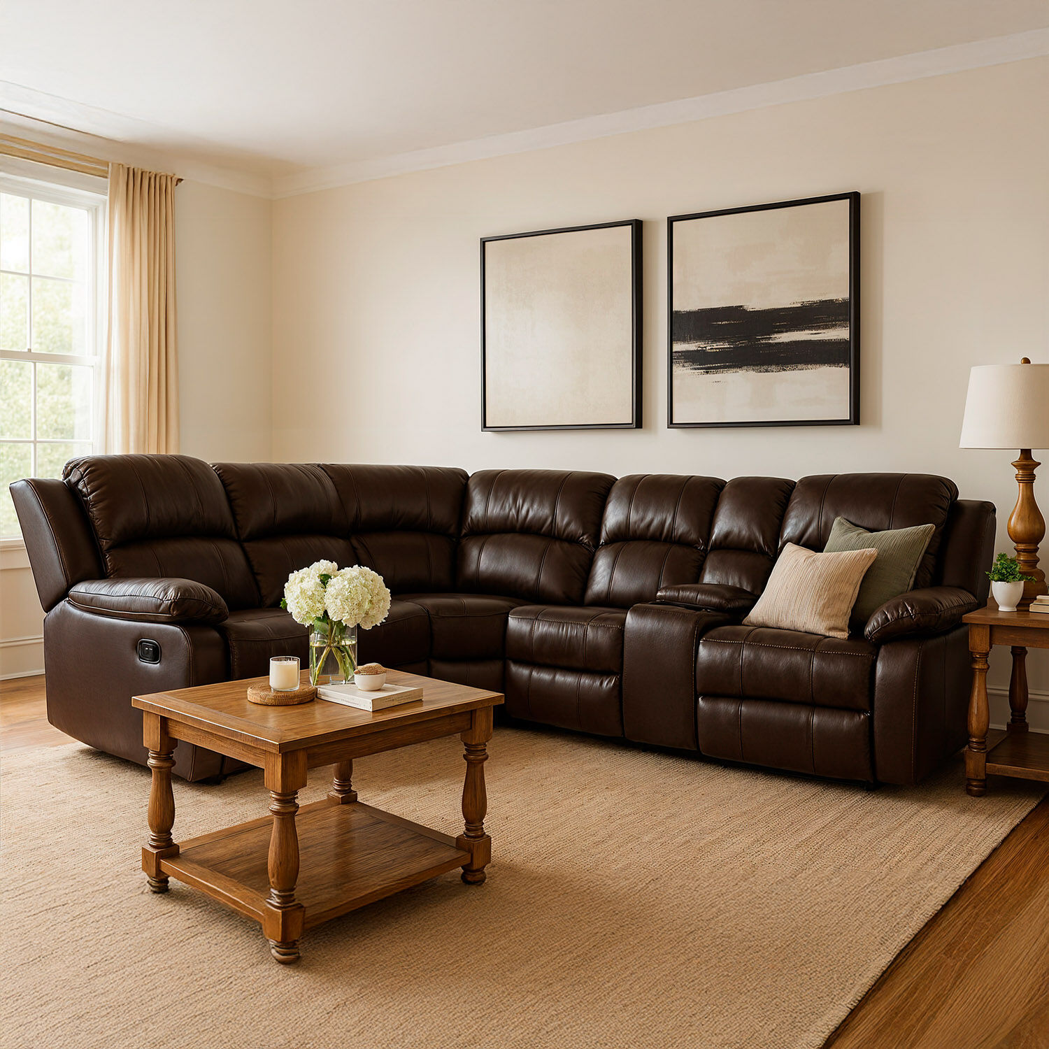 Sofá Seccional Andalucía Chocolate