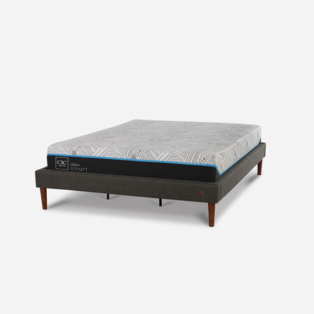 Cama Europea Curve King Infinity Green