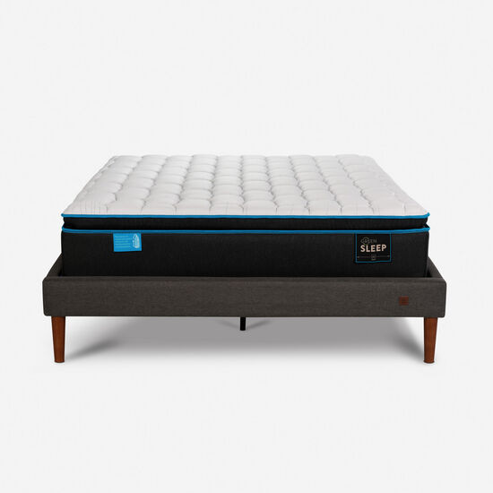 Cama Europea Curve 2 Plazas Green Sleep 