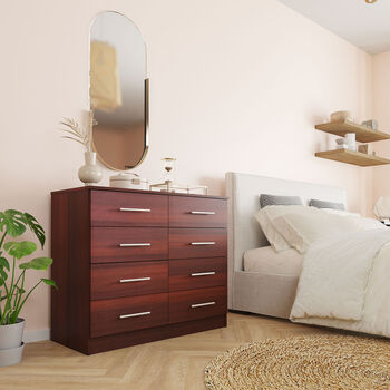 C&oacute;moda 8 Cajones Polux Wengue