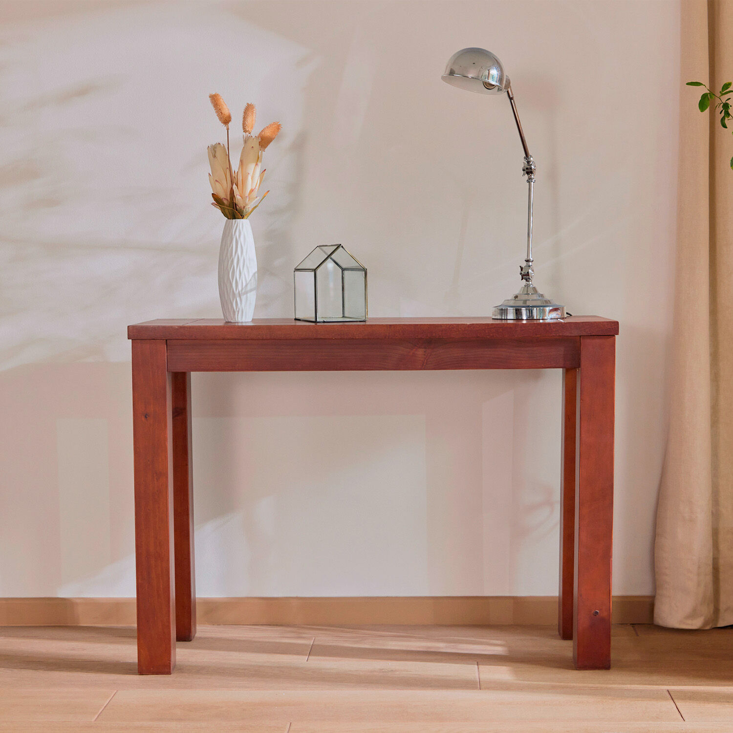 Mesa Arrimo &Ntilde;uble Caramelo