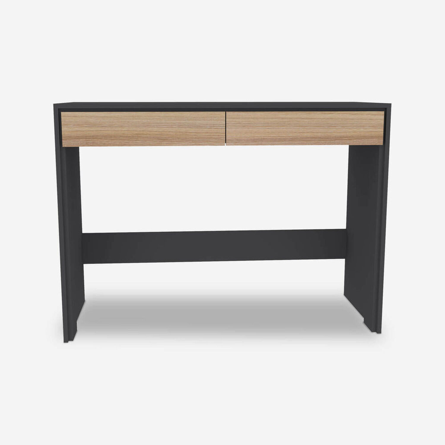 Escritorio 2 Cajones Gr&aacute;fito Olmo Roma