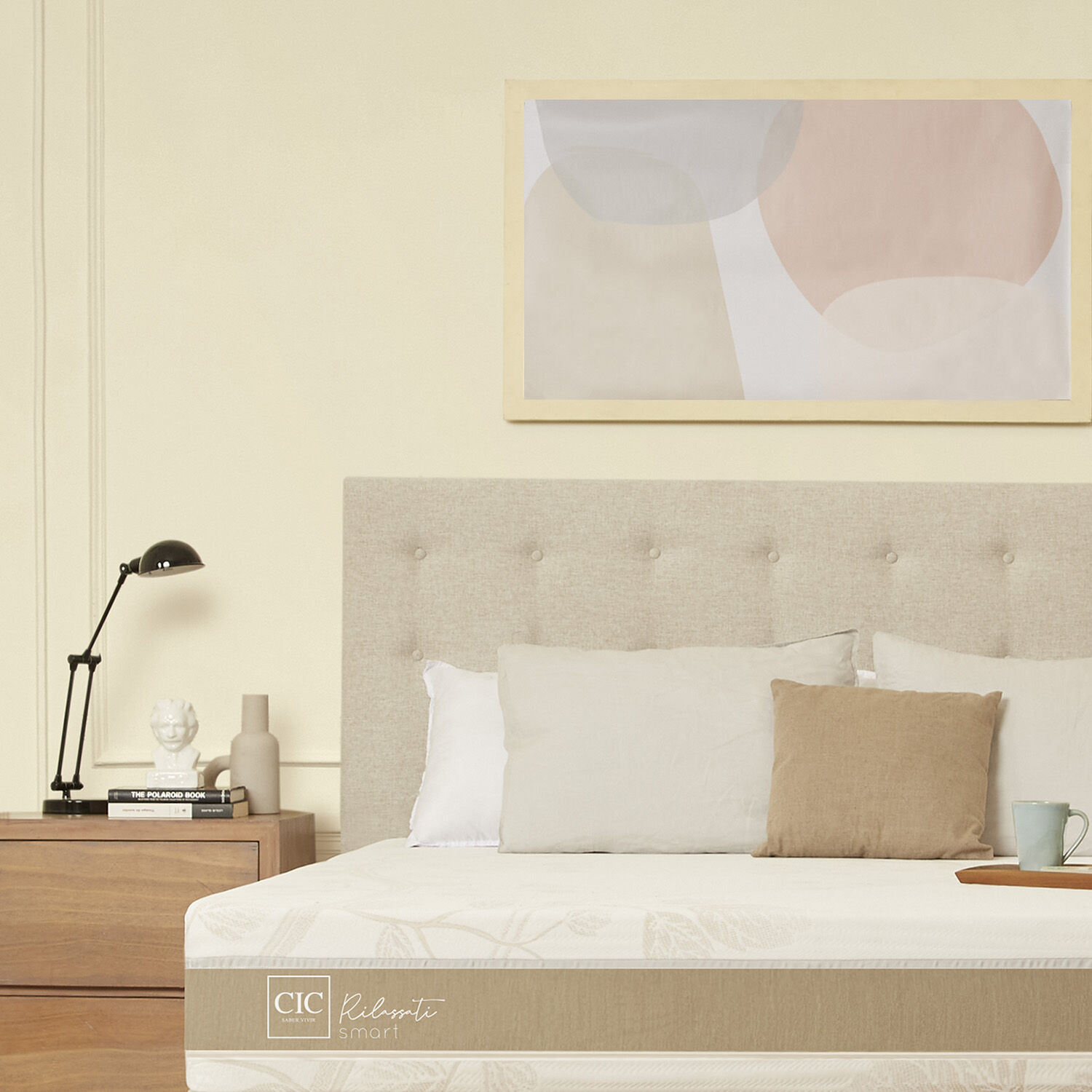 Colch&oacute;n King Rilassati Infinity 180x200 + Almohadas Viscoel&aacute;sticas