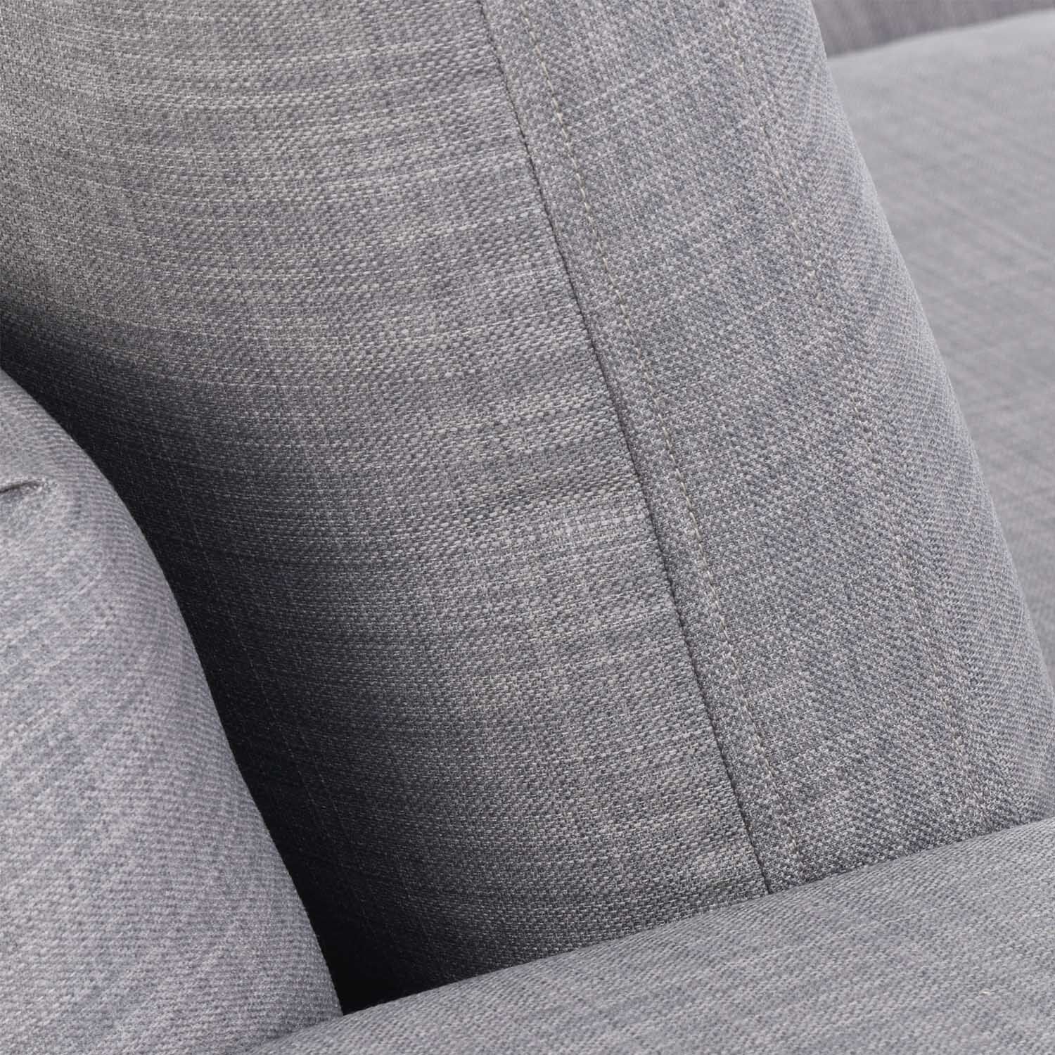 Sof&aacute; Seccional Derecho Praga Gris Claro