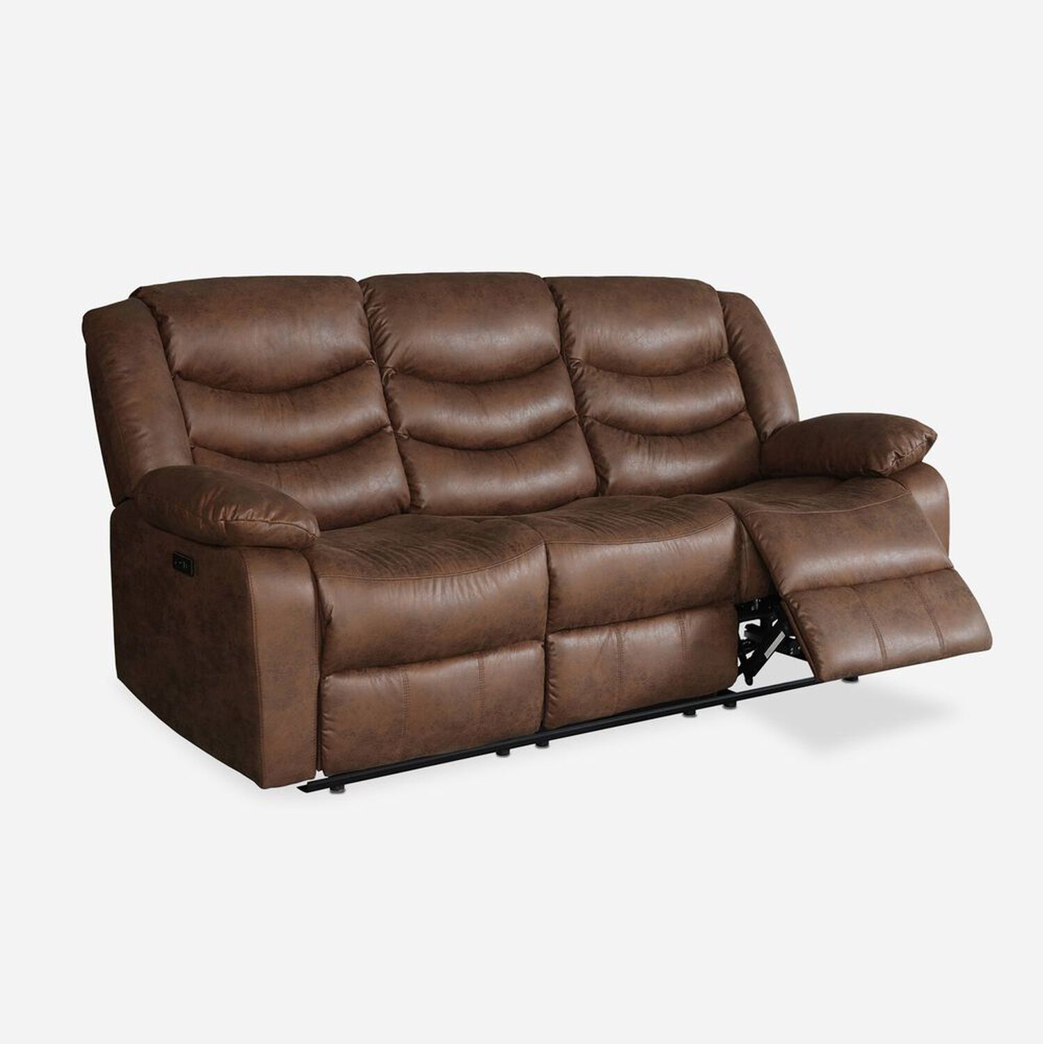 Sof&aacute; 3 Cuerpos Reclinable El&eacute;ctrico Domingo