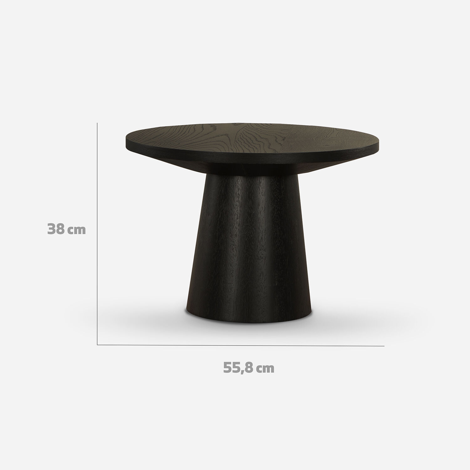 Mesa Redonda Blackburn M Negra