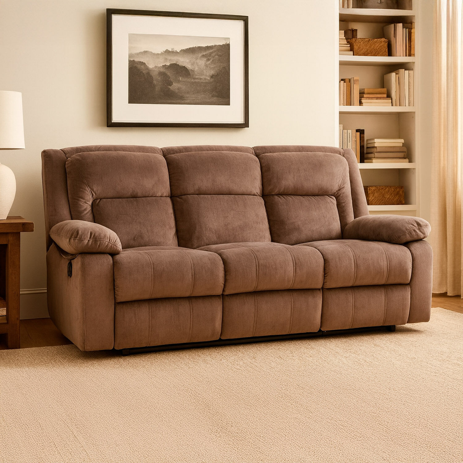 Sofá 3 Cuerpos Reclinable Amberes