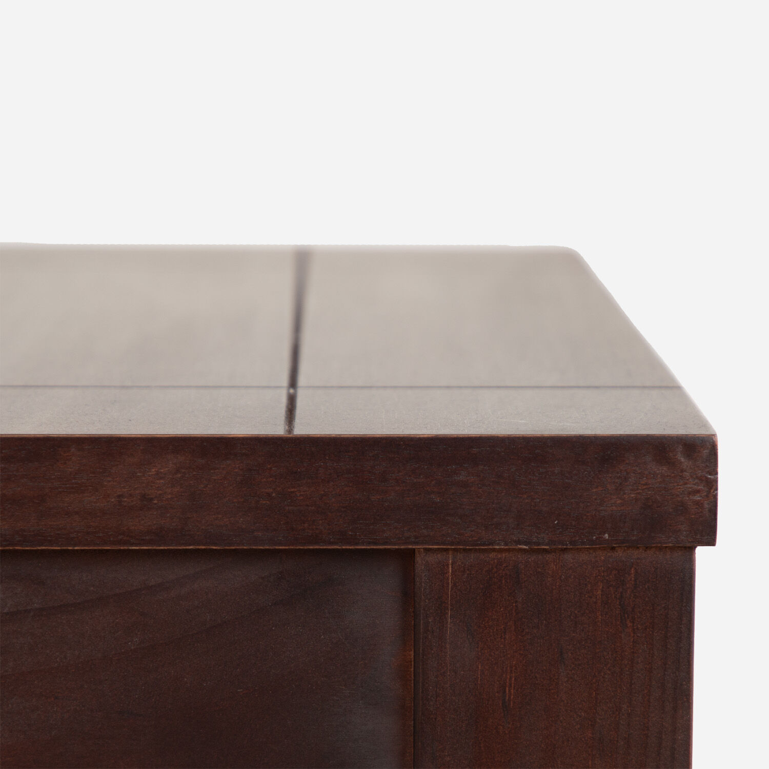 Mesa Centro &Ntilde;uble Chocolate 70x70x40 Cm.