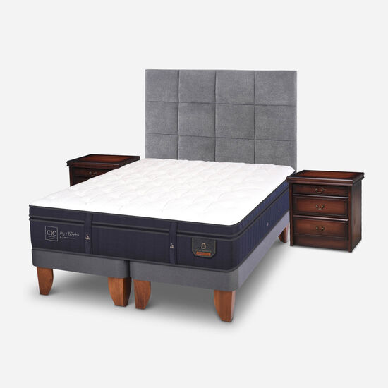 Cama Europea King Super Premium + Set Támesis