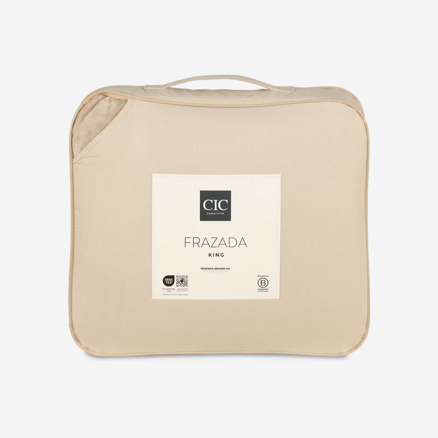 Frazada King Beige Ss22