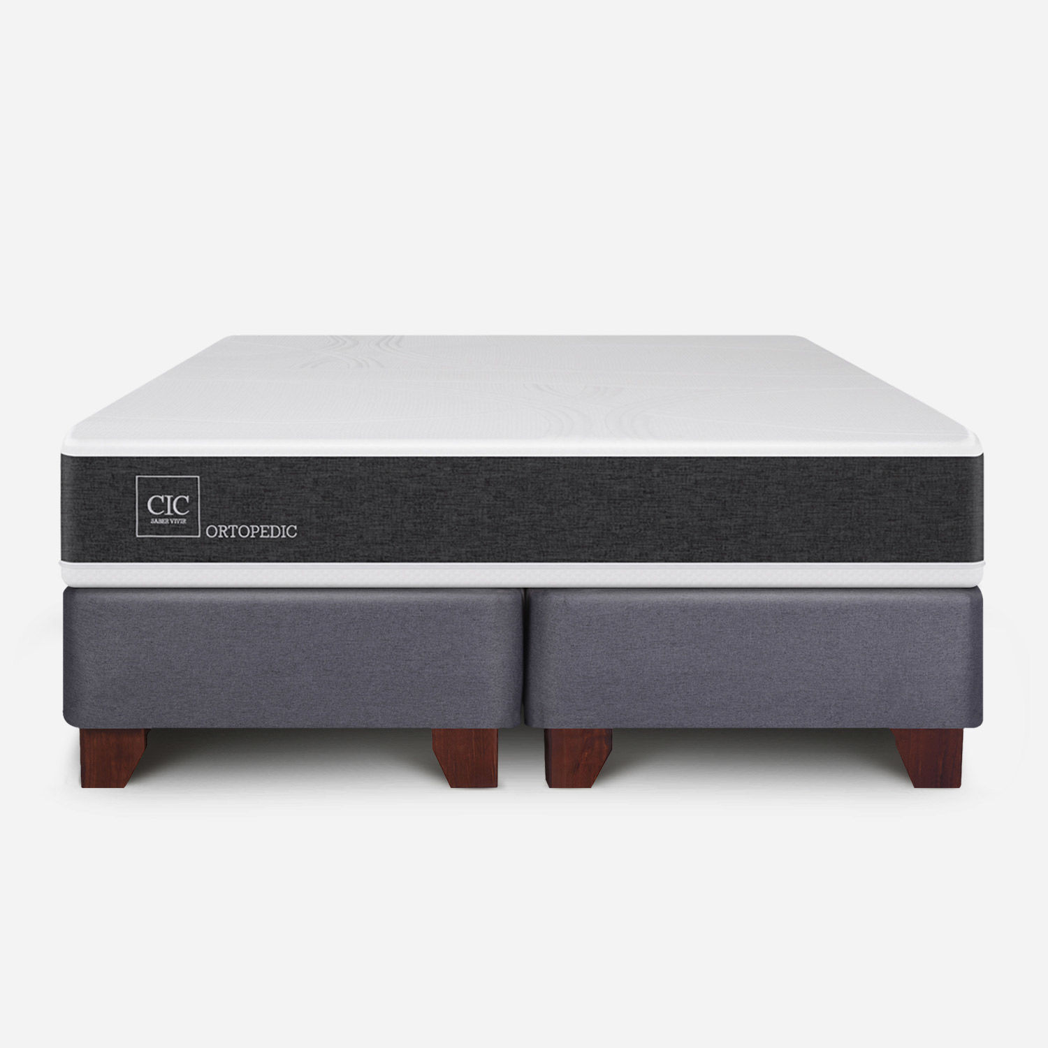 Box Spring 2 Plazas Ortopedic Base Dividida