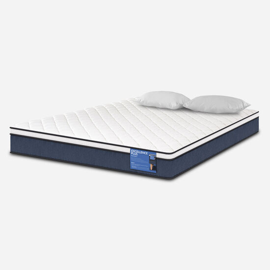 Colchón 2 Plazas Excellence Plus 150x190 + Almohadas