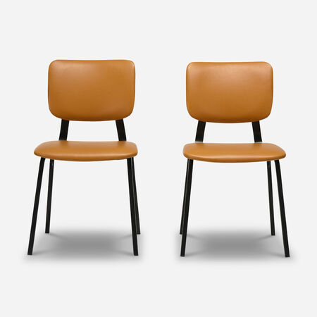 Par de Sillas Vintage Camel