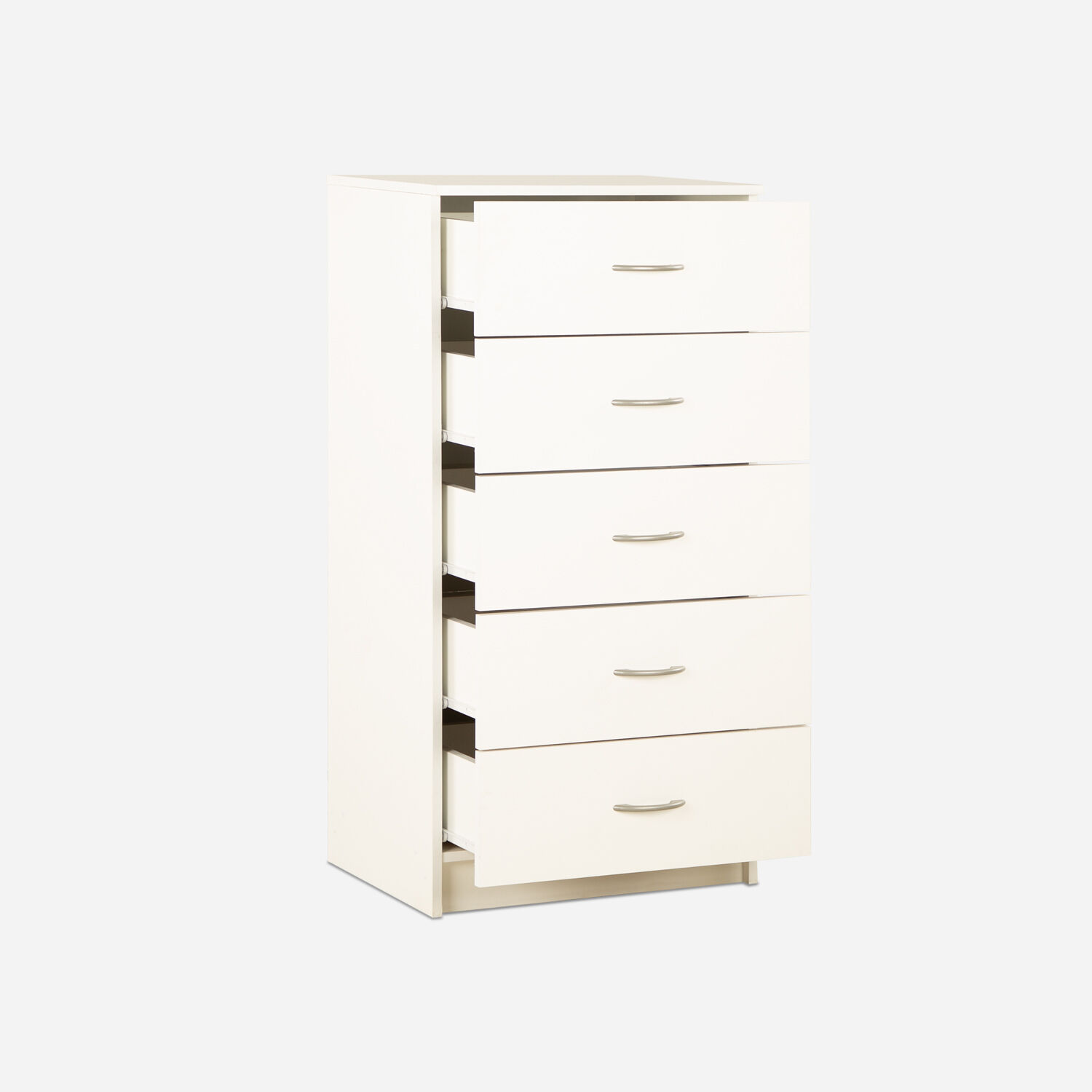 C&oacute;moda Standford 5 Cajones Blanca