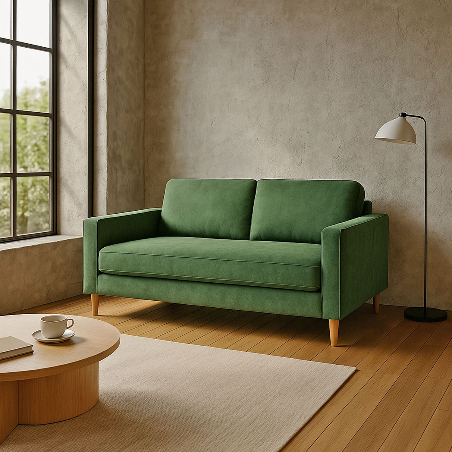 Sof&aacute; 2 Cuerpos Londres Verde