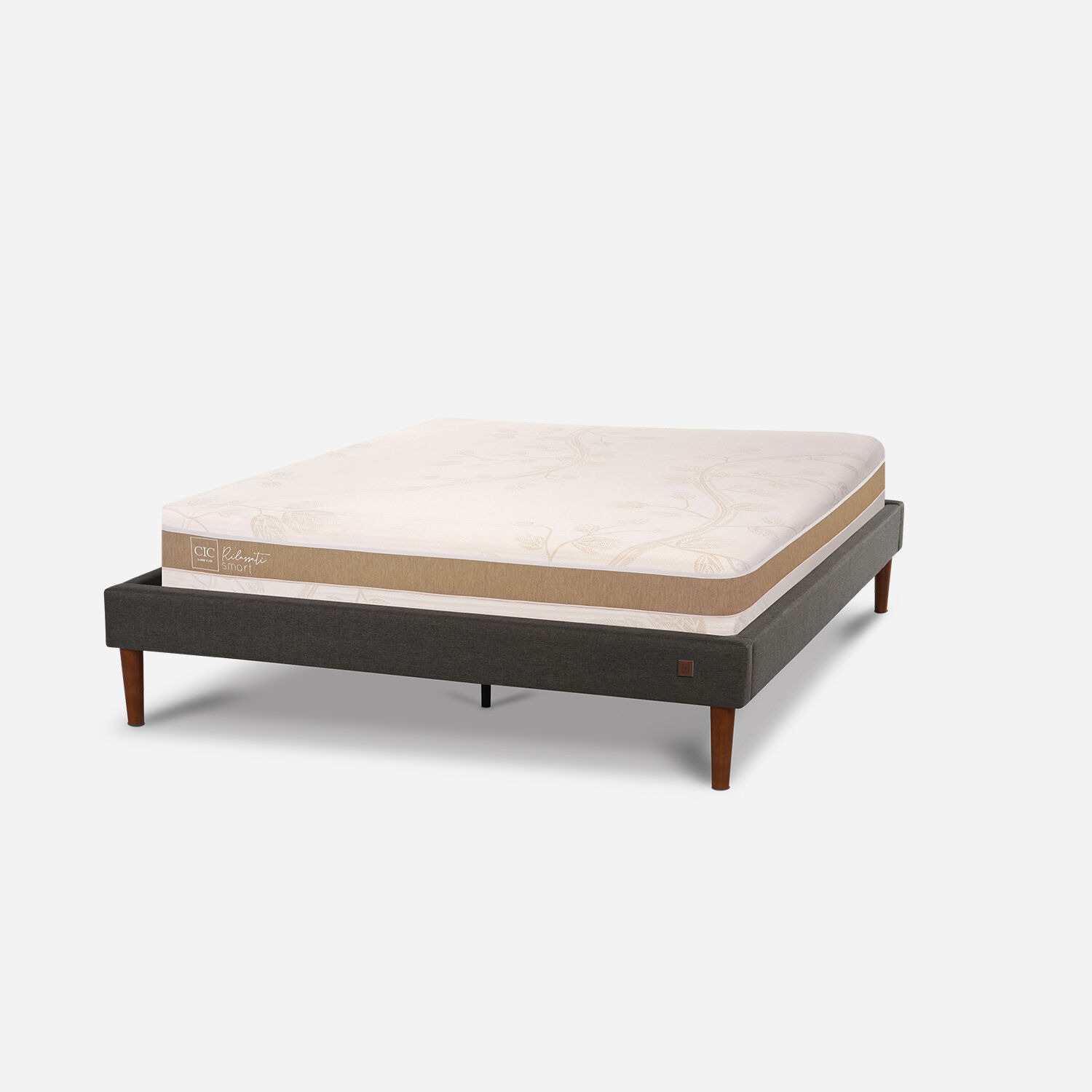 Cama Europea Curve 2 Plazas Rilassati Infinity 
