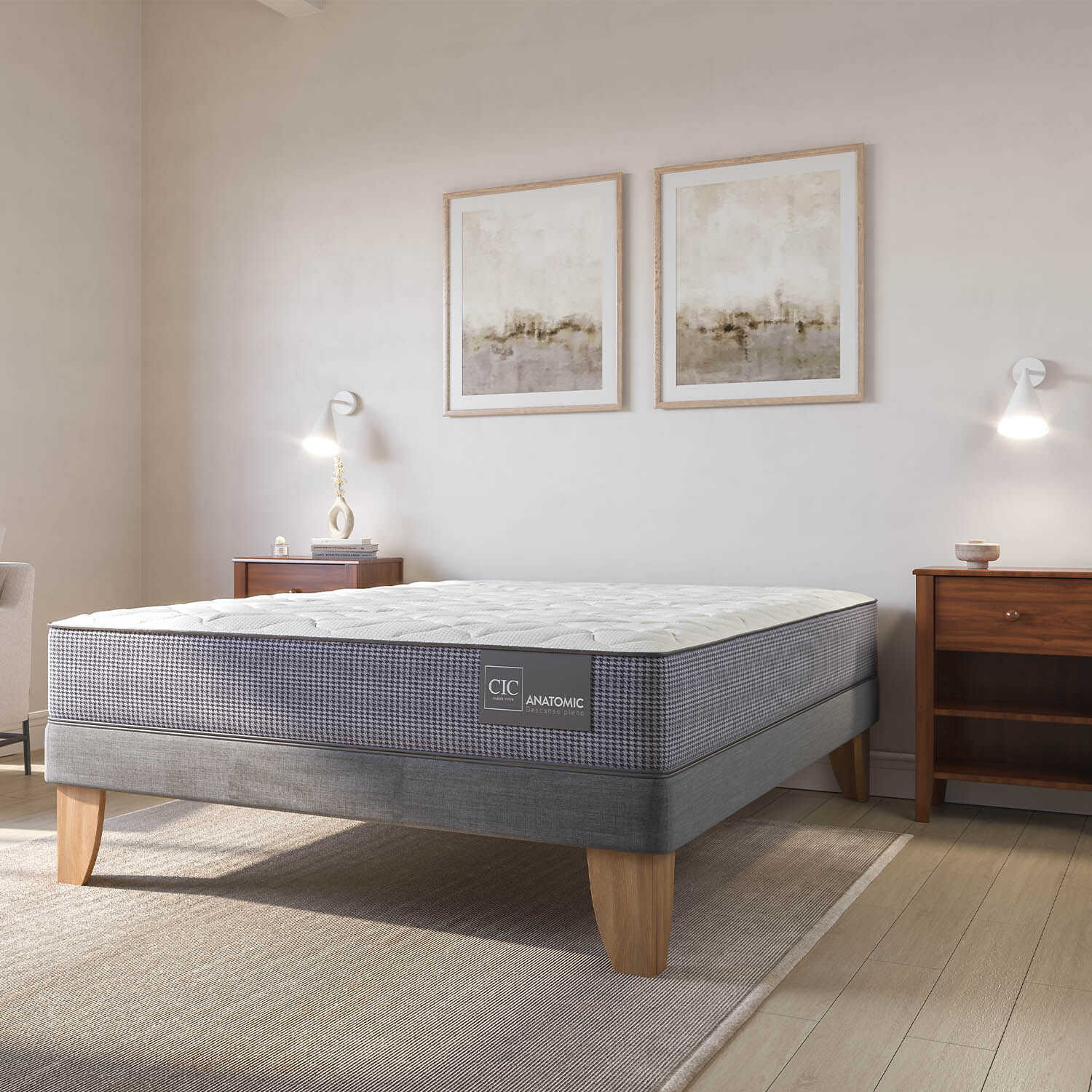 Cama Europea Full Anatomic