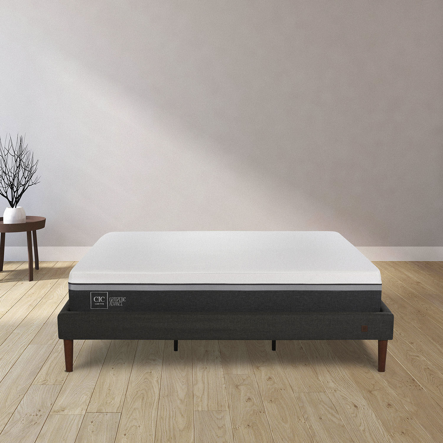 Cama Europea Curve King Ortopedic Advance