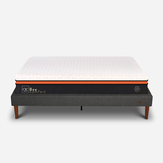 Cama Europea Curve 2 Plazas Bee Comfort 150x200