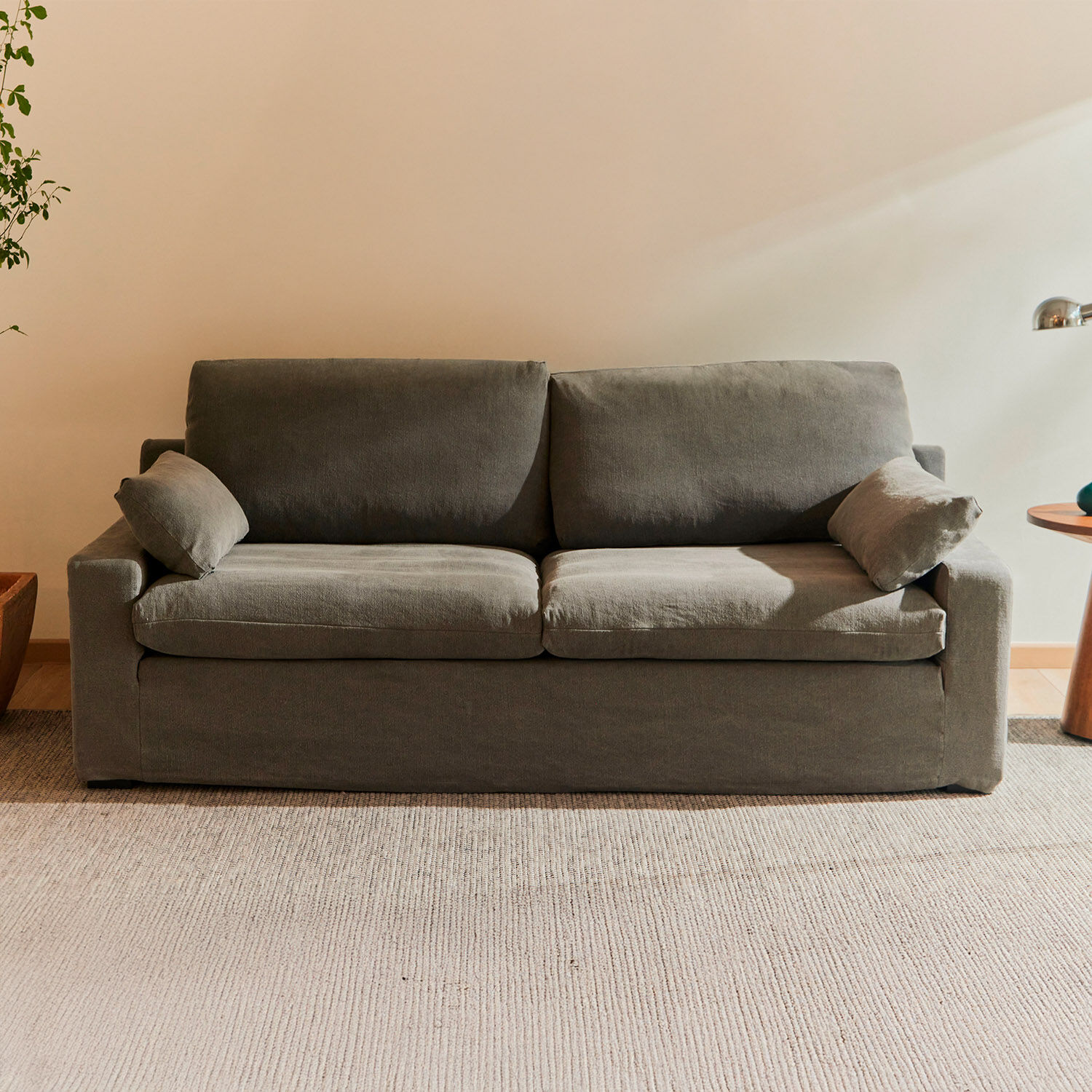 Sof&aacute; 3 Cuerpos Arendal Gris